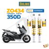 โช๊คหลัง OHLINS ZO434 สำหรับ ZONTES 350D