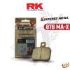 ผ้าเบรค RK 878 MA-X สำหรับ Monster795/796