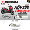 ท่อ YOSHIMURA GP-MAGNUM115 สำหรับ HONDA ADV350