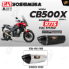 ท่อ YOSHIMURA R77S สำหรับ HONDA CB500X