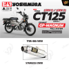 ท่อ YOSHIMURA GP-MAGNUM สำหรับ HONDA CT125 2019+