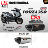 ท่อ YOSHIMURA  R-77Jสำหรับ HONDA FORZA350