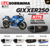 ท่อ YOSHIMURA R-77S สำหรับ SUZUKI GIXXER250