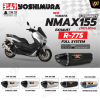 ท่อ YOSHIMURA R-77S สำหรับ YAMAHA NMAX155 Y-CONNECT