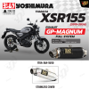 Exhaust YOSHIMURA GP-MAGNUM For YAMAHA XSR155 (19-24)