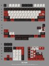 FBB Red Frame Keycaps Set