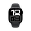 AP014 Apple Watch Series 10 GPS 46mm Jet Black Aluminium Case with Black Sport Band - S/M