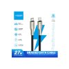 PA011 สายชาร์จ VEGER USB-C to USB-C Cable DATA 1.2M Black (V-CC05)