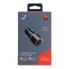 PA002 ที่ชาร์จแบตในรถ TECHPRO 4.8A Dual-port 2 USB-A Colorful LED Light - Black