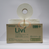 กระดาษ LIVI 280 เมตร 2 ชั้น (1x12 ม้วน) 8 cm.