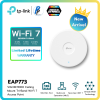 TP-Link Omada EAP773 | BE11000 Tri-Band Wi-Fi 7 Access Point (Ultra-Slim) - Port 10G | รองรับ 6GHz