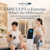 Emsculpt vs การออกกำลังกาย ต่างกันอย่างไร | Aesthetaclinic