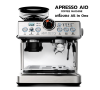 เครื่องชงกาแฟ APRESSO AIO เอเพรสโซ่ ชง บด สตรีม