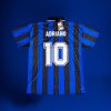 เสื้อ Inter Milan Official Retro 1998 ลิขสิทธิ์สโมสร พร้อม ชื่อ Adriano 10 (Unsigned)