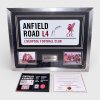 ป้าย Anfield Street Sign พร้อมลายเซ็นสด Alexis Mac Allister เข้ากรอบ
