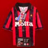 เสื้อ AC Milan Official Original Lotto 1993/1994 Signed "Franco Baresi"