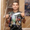 โปสเตอร์ Rafael Márquez UCL Winner เข้ากรอบ พร้อมลายเซ็นสด(copy)