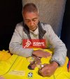 เสื้อ Brazil Official Retro พร้อม ลายเซ็นสด Pele + Romario  เข้ากรอบคู่