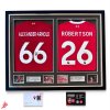 เสื้อ Liverpool 19/20+25/26 พร้อม ลายเซ็นสด TAA+Robertson เข้ากรอบคู่