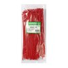 เคเบิ้ลไทร์ 10" สีแดง (100เส้น) BANDEX รุ่น CT250RD-4C