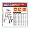 บันไดพับอลูมิเนียมขาใหญ่ 2 ทาง BARCO รุ่น B131-0058 (หนา 1.8 มม. 3-20 ฟุต)