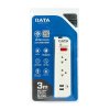 ปลั๊กรางไฟ 2 ช่อง 1 สวิตซ์ 2USB 3 เมตร DATA รุ่น WL128I