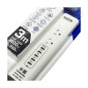 ปลั๊กรางไฟ 2 ช่อง 1 สวิตซ์ 5 USB (สีขาว) DATA รุ่น LV259U