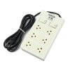 ปลั๊กรางไฟมาตรฐาน มอก. 6 ช่อง 2 สวิตซ์ 5 เมตร DATA รุ่น DT6218