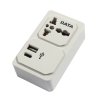 ปลั๊กแปลง 1 ช่อง 1 USB-A 1 USB-C 10A DATA รุ่น ALUC36