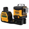 เลเซอร์วัดระดับ 3 เส้น 360 องศา แสงเขียว DEWALT รุ่น DCE089NG18-XJ (ตัวเปล่า)