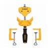 แคลมป์เข้ามุมยึดกับโต๊ะ DEWALT ขนาด 2 นิ้ว แรงบีบ 113 กก. รุ่น DWHT83853-0