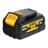 แบตเตอรี่ DEWALT Lithium-Ion 20V Max 5.0Ah (มีเคสยาง) รุ่น DCB184G-B1