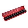 ชุดบ๊อกซ์ลมสั้น 6 เหลี่ยม 1/2" 10 ชิ้น FORCE รุ่น 4109