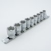 ชุดลูกบ๊อกซ์ 6 เหลี่ยม 3/8" 9 ชิ้น FORCE รุ่น 3093