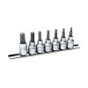 ชุดลูกบ๊อกซ์เดือยหกเหลี่ยม SAE 3/8" 7 ชิ้น FORCE รุ่น 3075S
