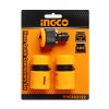 ชุดข้อต่อสายยาง INGCO 1/2 นิ้ว 3 ชิ้น รุ่น HHCS03122