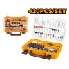 ชุดอุปกรณ์เสริมเครื่องเจียรสายอ่อน 420 ชิ้น INGCO รุ่น AKMG4208
