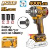บล็อกไร้สาย เครื่องเปล่า INGCO 20V-BL แรงบิด 400N.M รุ่น CIWLI20401