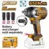 บล็อกไร้สาย เครื่องเปล่า INGCO 20V-BL แรงบิด 850N.M รุ่น CIWLI20851
