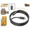 สายชาร์จ USB Type C to C INGCO ยาว 1 เมตร รุ่น IUCC02