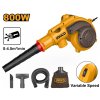 เครื่องเป่าลม 220V 800W ปรับรอบ/เก็บฝุ่น INGCO รุ่น AB8038