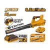 เครื่องเป่าใบไม้ไร้สาย 20V-BL ชุดแบต 2.0AH*2 INGCO รุ่น CABLI204282