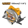เครื่องเลื่อยวงเดือน 220V 7" 1,400W INGCO รุ่น CS18538