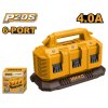 แท่นชาร์จแบตเตอรี่ INGCO 6 พอร์ต P20S รุ่น FCLI2064