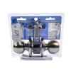 ลูกบิดจานใหญ่ห้องทั่วไป สี ISON AB รุ่น 8013-AB