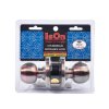 ลูกบิดจานใหญ่ห้องทั่วไป สี ISON AC รุ่น 8013-AC