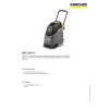 EXTRACTION CARPET MACHINE KARCHER รุ่น BRC30/15C