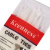 เคเบิ้ลไทร์ KEENNESS สีขาว (100 เส้น/แพ็ค) รุ่น NCW3615-NCW4735