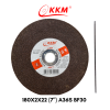 แผ่นตัดเหล็ก KKM A36SBF30 180x2x22 (7")