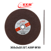 แผ่นตัดเหล็ก KKM A30PBF30 305x3x25.4 (12")